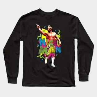 Macho Man Randy Savage Retro Long Sleeve T-Shirt